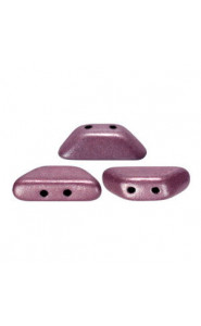 Les perles par Puca® Tinos beads Metallic Mat Dark Plum 23980/79083